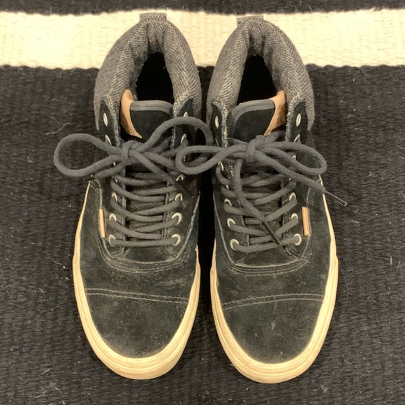 Vans suede & tweed high tops - Picture 2 of 9